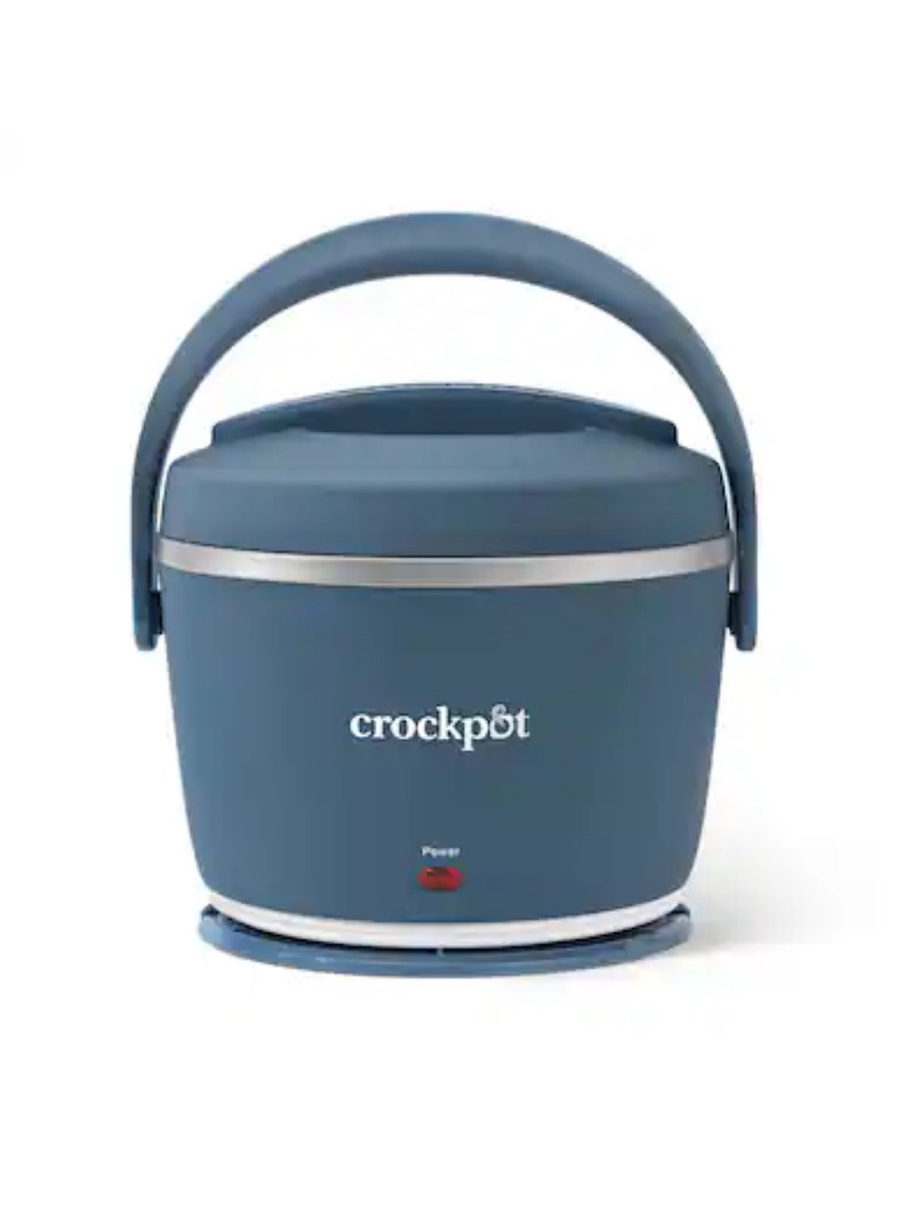 NWOT Crockpot  Lunch Crock Food Warmer Warmer - Blue